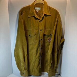 Iceberg Mustard Yellow Shirt Jacket